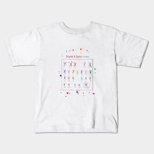 Triple X Syndrome Kids T-Shirt